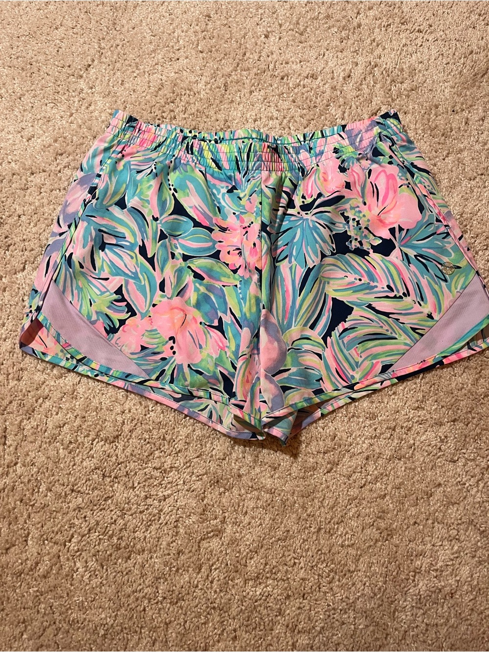 Lilly Pulitzer Athletic Shorts - Pink & Green